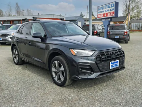 Gray 2024 Audi Q5 40 TFSI Premium Plus Sport Utility 4D for sale in Anchorage, AK