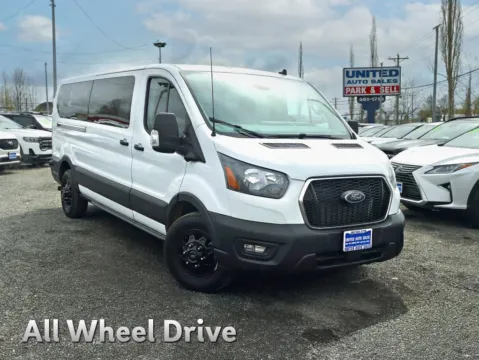 White 2024 Ford Transit 350 Passenger Van XL w/Low Roof Van 3D for sale in Anchorage, AK