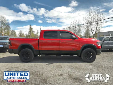 More photos of 2019 Ram 1500 Crew Cab Rebel Pickup 4D 5 1/2 ft at United Auto Sales, AK