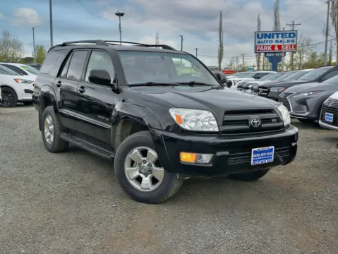 Black 2005 Toyota 4Runner Limited Sport Utility 4D for sale in Anchorage, AK