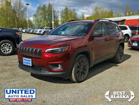 Photos of 2021 Jeep Cherokee 80th Anniversary Edition Sport Utility 4D for sale in Anchorage, AK at United Auto Sales