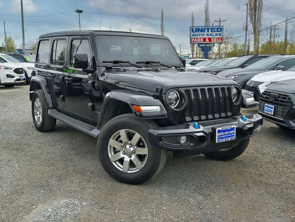 2022 Jeep Wrangler Unlimited 4xe High Altitude 4xe Sport Utility 4D