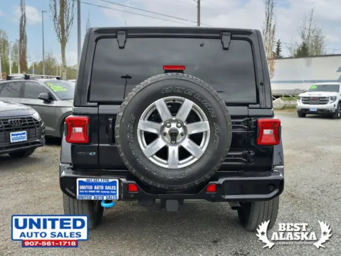 More photos of 2022 Jeep Wrangler Unlimited 4xe High Altitude 4xe Sport Utility 4D at United Auto Sales, AK
