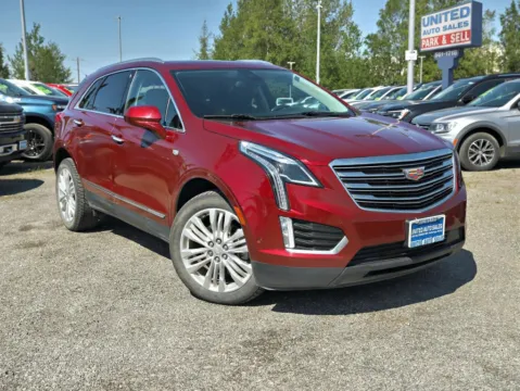 Red 2017 Cadillac XT5 Premium Luxury Sport Utility 4D for sale in Anchorage, AK