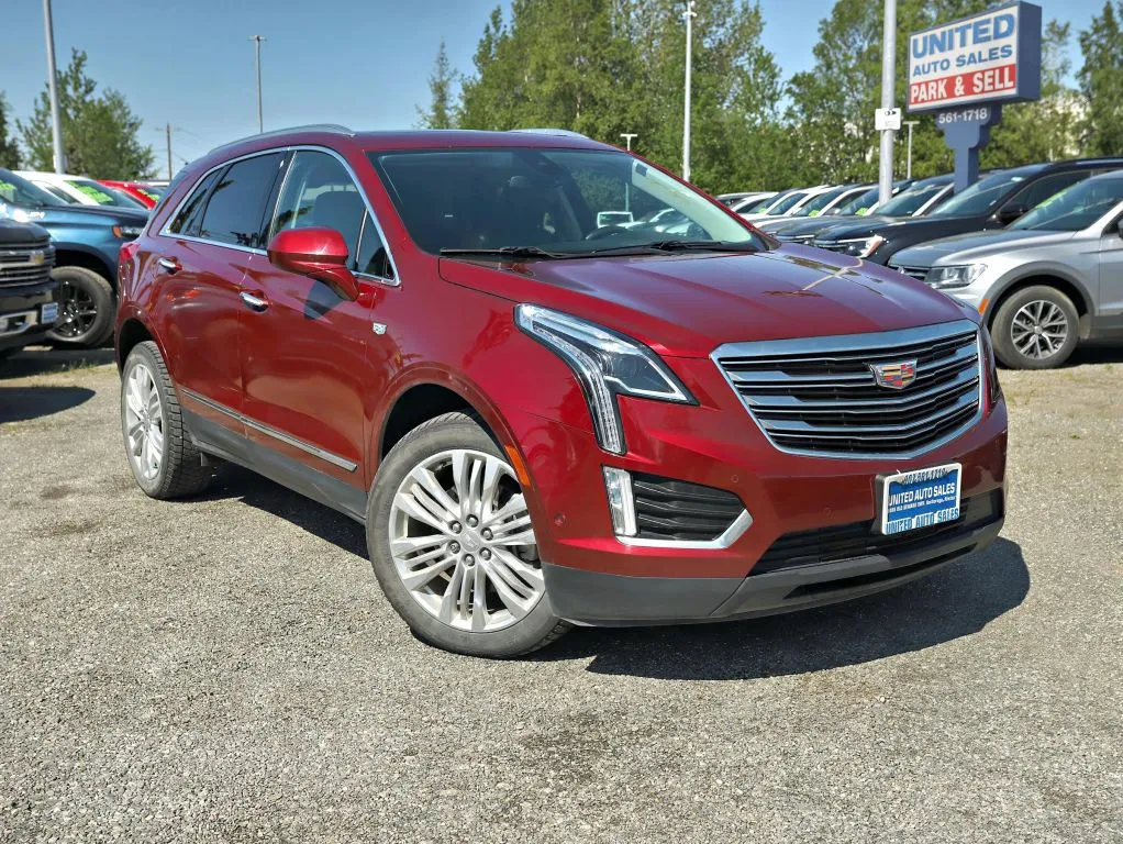 Red 2017 Cadillac XT5 Premium Luxury Sport Utility 4D for sale in Anchorage, AK