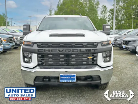 Another view of 2022 Chevrolet Silverado 2500 HD Regular Cab Work Truck Pickup 2D 8 ft for sale in Anchorage, AK at United Auto Sales