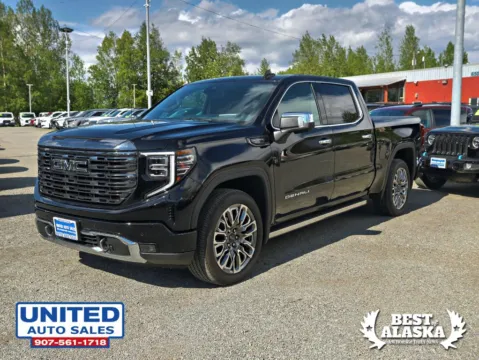 Photos of 2024 GMC Sierra 1500 Crew Cab Denali Ultimate Pickup 4D 5 3/4 ft for sale in Anchorage, AK at United Auto Sales