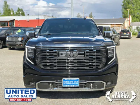 Another view of 2024 GMC Sierra 1500 Crew Cab Denali Ultimate Pickup 4D 5 3/4 ft for sale in Anchorage, AK at United Auto Sales