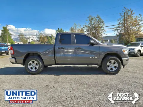 More photos of 2022 Ram 1500 Quad Cab Big Horn Pickup 4D 6 1/3 ft at United Auto Sales, AK