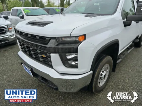 More photos of 2022 Chevrolet Silverado 2500 HD Regular Cab Work Truck Pickup 2D 8 ft at United Auto Sales, AK