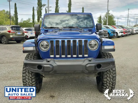 Another view of 2019 Jeep Wrangler Unlimited Rubicon Sport Utility 4D for sale in Anchorage, AK at United Auto Sales