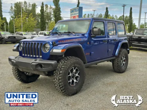 Photos of 2019 Jeep Wrangler Unlimited Rubicon Sport Utility 4D for sale in Anchorage, AK at United Auto Sales