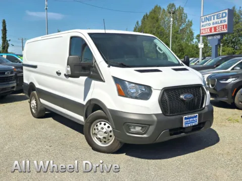 White 2023 Ford Transit 250 Cargo Van Low Roof w/RWB Van 3D for sale in Anchorage, AK