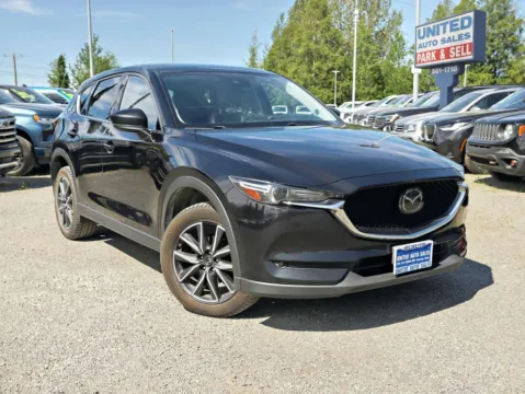 Black 2018 MAZDA CX-5 Grand Touring Sport Utility 4D for sale in Anchorage, AK