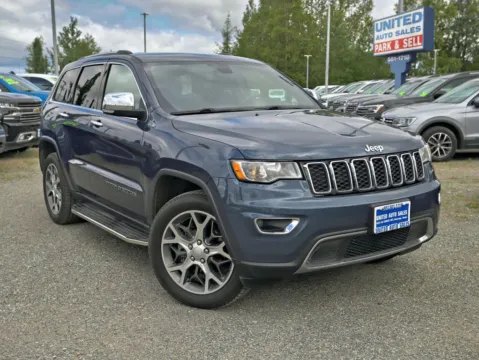 Blue 2020 Jeep Grand Cherokee Limited Sport Utility 4D for sale in Anchorage, AK