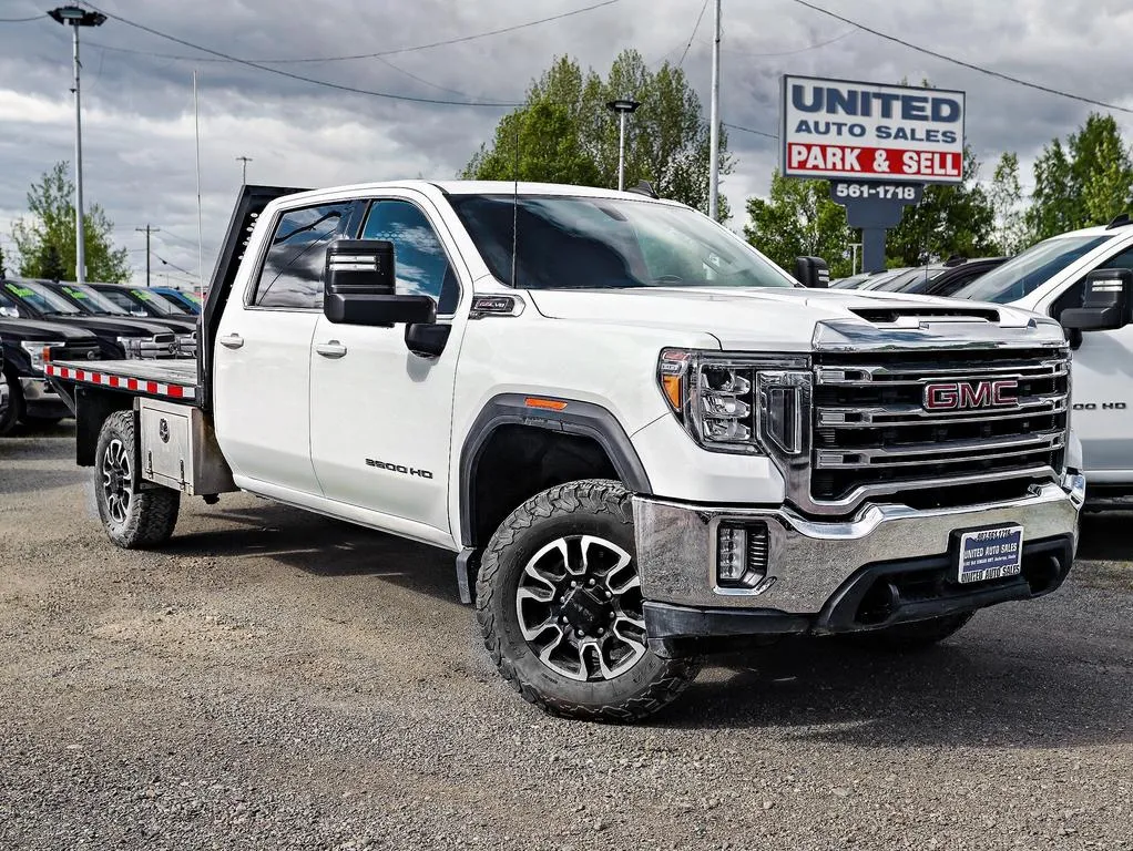 2020 GMC Sierra 3500 HD Crew Cab SLE Pickup 4D 8 ft for sale in Anchorage, AK