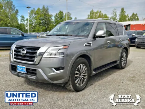 Photos of 2024 Nissan Armada SL Sport Utility 4D for sale in Anchorage, AK at United Auto Sales