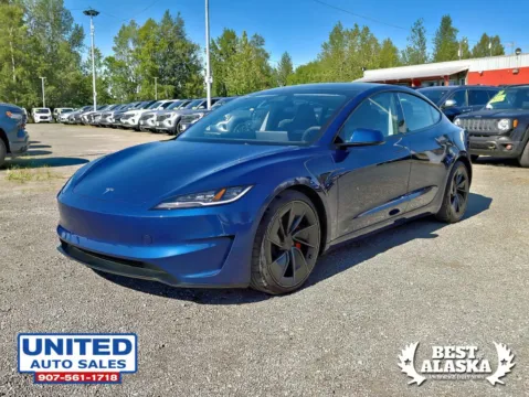 Photos of 2024 Tesla Model 3 Performance Sedan 4D for sale in Anchorage, AK at United Auto Sales