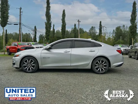 Photos of 2021 Chevrolet Malibu RS Sedan 4D for sale in Anchorage, AK at United Auto Sales