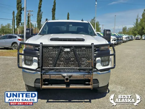 Another view of 2023 Chevrolet Silverado 2500 HD Double Cab Work Truck Pickup 4D 8 ft for sale in Anchorage, AK at United Auto Sales