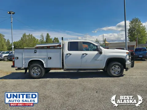 More photos of 2023 Chevrolet Silverado 2500 HD Double Cab Work Truck Pickup 4D 8 ft at United Auto Sales, AK