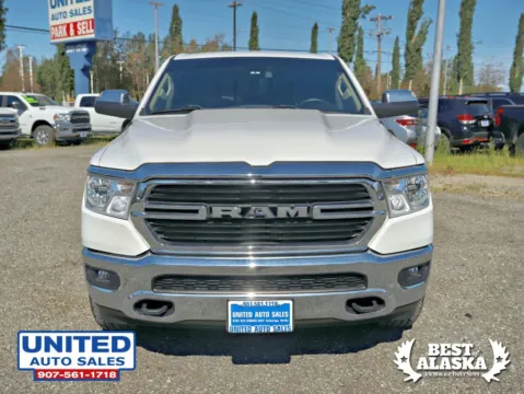 Another view of 2019 Ram 1500 Crew Cab Big Horn Pickup 4D 5 1/2 ft for sale in Anchorage, AK at United Auto Sales