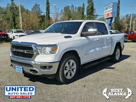 Photos of 2019 Ram 1500 Crew Cab Big Horn Pickup 4D 5 1/2 ft for sale in Anchorage, AK at United Auto Sales