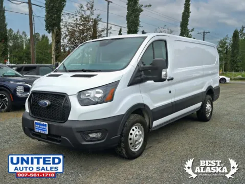 Another view of 2023 Ford Transit 250 Cargo Van Low Roof w/RWB Van 3D for sale in Anchorage, AK at United Auto Sales