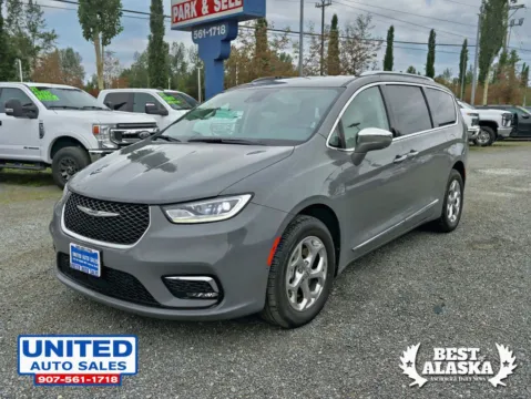 Another view of 2021 Chrysler Pacifica Limited Minivan 4D for sale in Anchorage, AK at United Auto Sales