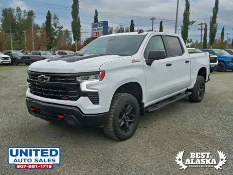 More photos of 2024 Chevrolet Silverado 1500 Crew Cab LT Trail Boss Pickup 4D 5 3/4 ft at United Auto Sales, AK