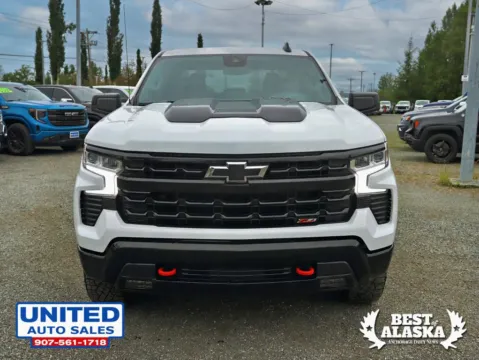 Another view of 2024 Chevrolet Silverado 1500 Crew Cab LT Trail Boss Pickup 4D 5 3/4 ft for sale in Anchorage, AK at United Auto Sales