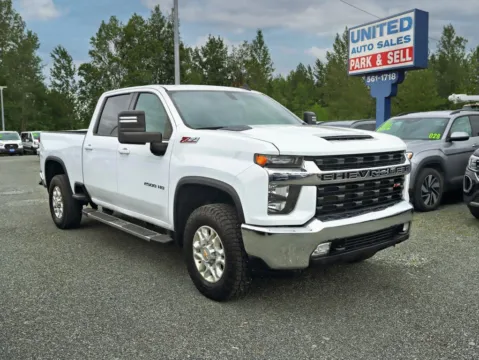 White 2023 Chevrolet Silverado 2500 HD Crew Cab LT Pickup 4D 6 1/2 ft for sale in Anchorage, AK
