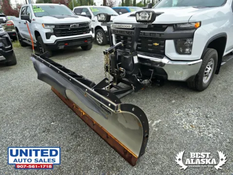 Another view of 2022 Chevrolet Silverado 2500 HD Regular Cab Work Truck Pickup 2D 8 ft for sale in Anchorage, AK at United Auto Sales