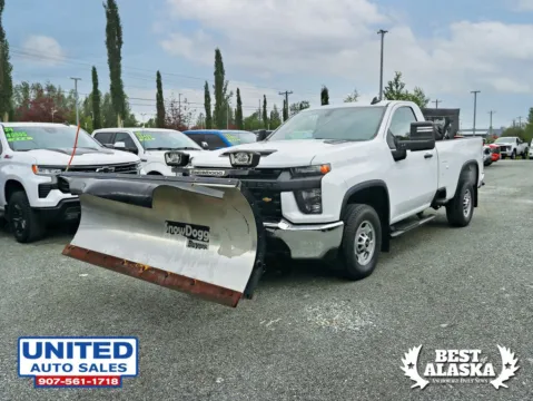 Photos of 2022 Chevrolet Silverado 2500 HD Regular Cab Work Truck Pickup 2D 8 ft for sale in Anchorage, AK at United Auto Sales