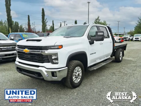 Photos of 2024 Chevrolet Silverado 2500 HD Crew Cab LT Pickup 4D 8 ft for sale in Anchorage, AK at United Auto Sales