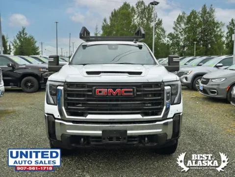 Another view of 2024 GMC Sierra 3500 HD Crew Cab Pro Pickup 4D 8 ft for sale in Anchorage, AK at United Auto Sales