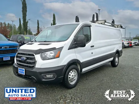 Another view of 2020 Ford Transit 150 Cargo Van Low Roof w/LWB Van 3D for sale in Anchorage, AK at United Auto Sales