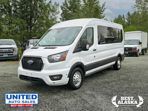 Photos of 2024 Ford Transit 350 Passenger Van XLT w/Medium Roof Van 3D for sale in Anchorage, AK at United Auto Sales