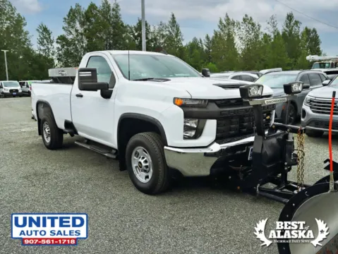 More photos of 2022 Chevrolet Silverado 2500 HD Regular Cab Work Truck Pickup 2D 8 ft at United Auto Sales, AK
