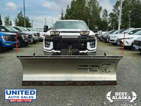 Another view of 2022 Chevrolet Silverado 2500 HD Regular Cab Work Truck Pickup 2D 8 ft for sale in Anchorage, AK at United Auto Sales