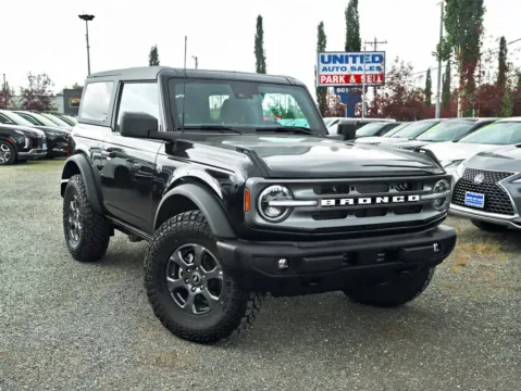 Black 2022 Ford Bronco Big Bend Sport Utility 2D for sale in Anchorage, AK