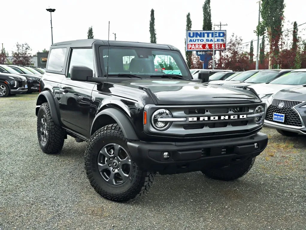 Black 2022 Ford Bronco Big Bend Sport Utility 2D for sale in Anchorage, AK