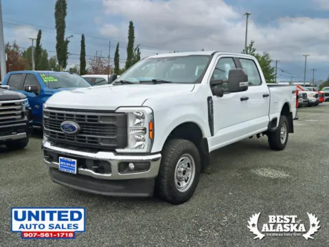 Photos of 2024 Ford F250 Super Duty Crew Cab XL Pickup 4D 6 3/4 ft for sale in Anchorage, AK at United Auto Sales
