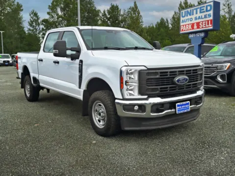 White 2024 Ford F250 Super Duty Crew Cab XL Pickup 4D 6 3/4 ft for sale in Anchorage, AK