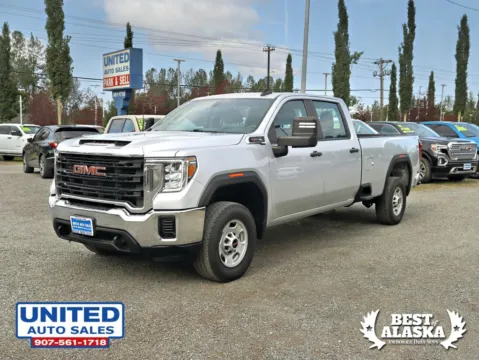 Photos of 2023 GMC Sierra 2500 HD Crew Cab Pro Pickup 4D 8 ft for sale in Anchorage, AK at United Auto Sales
