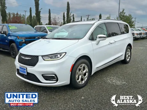 Another view of 2021 Chrysler Pacifica Limited Minivan 4D for sale in Anchorage, AK at United Auto Sales