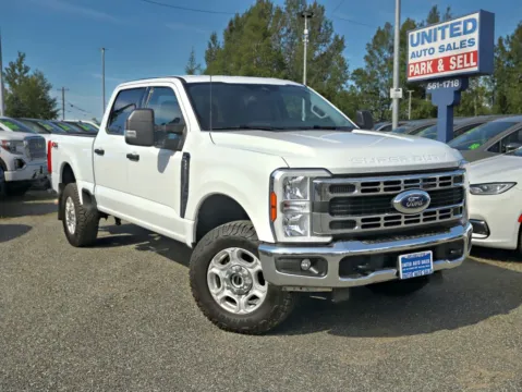 White 2025 Ford F250 Super Duty Crew Cab XLT Pickup 4D 6 3/4 ft for sale in Anchorage, AK