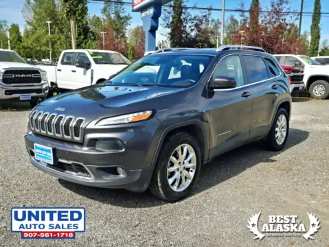 Photos of 2017 Jeep Cherokee Limited Sport Utility 4D for sale in Anchorage, AK at United Auto Sales