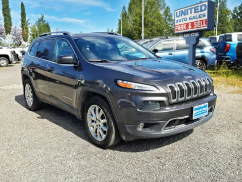 Gray 2017 Jeep Cherokee Limited Sport Utility 4D for sale in Anchorage, AK
