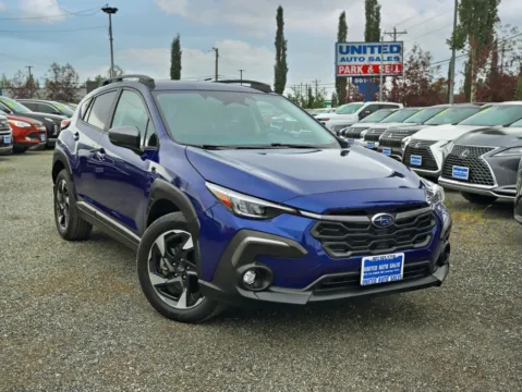 Blue 2024 Subaru Crosstrek Limited Sport Utility 4D for sale in Anchorage, AK